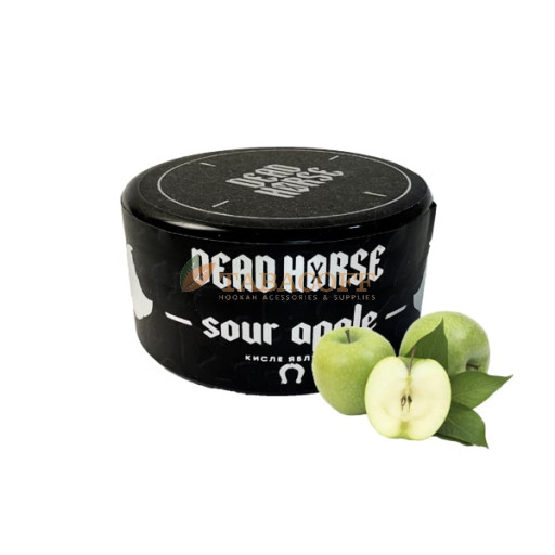 Табак для кальяна Dead Horse Sour Apple (Кислое Яблоко) 50 гр